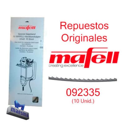 Cintas de sierra para Z5 6 mm para cortes en redondo - 092335 - Mafell - Maesma