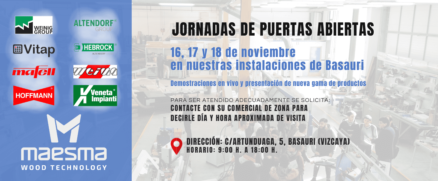 Jornadas de Puertas abiertas 2023 - MAESMA