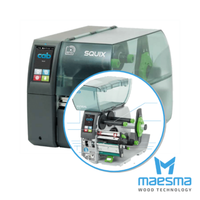 Impresora de etiquetas industriales cab squix con dispensador - MAESMA