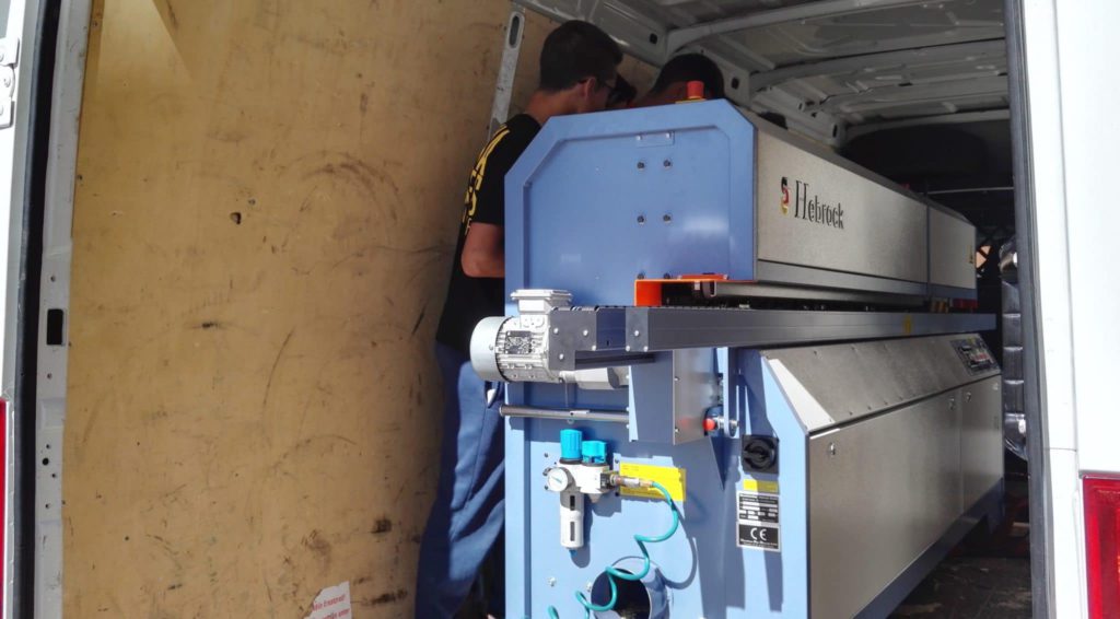 demostracion canteadora Hebroc F4 slider maesma